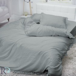 Ložní povlečení organic cotton Šedé