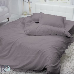 Ložní prádlo organic cotton Popelavé