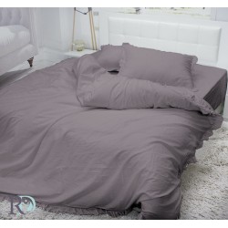 Ložní prádlo organic cotton Popelavé