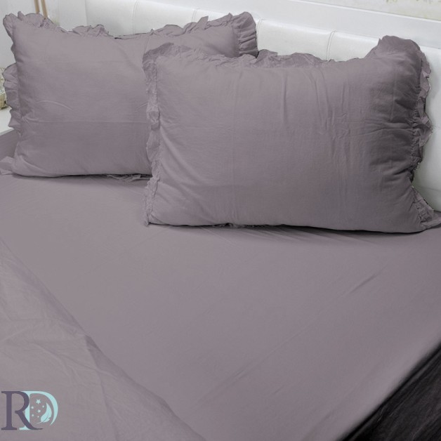 Ložní prádlo organic cotton Popelavé
