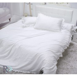 Ložní prádlo organic cotton Bílé