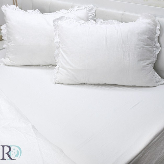 Ložní prádlo organic cotton Bílé