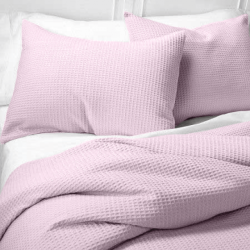 Vaflový přehoz Siesta 160/230 fialový