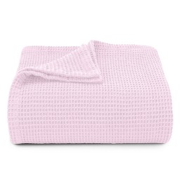 Vaflový přehoz Siesta 160/230 fialový