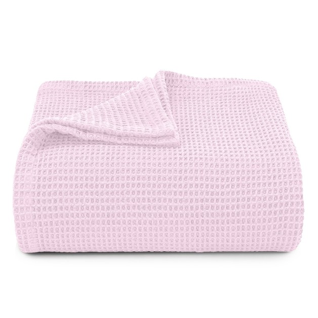 Vaflový přehoz Siesta 160/230 fialový