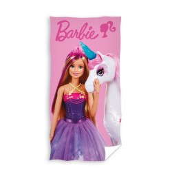 Plážový ručník Barbie Jednorožec