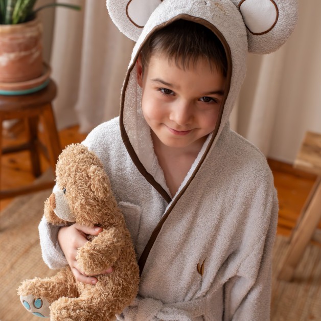 Designerský dětský froté župan Koala