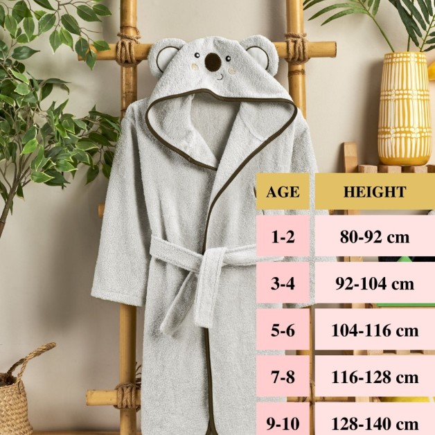 Designerský dětský froté župan Koala