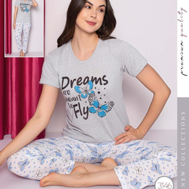Sezónní dámská pyžama Fly M