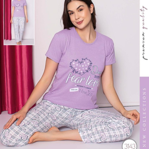 Sezónní dámská pyžama Purple XL