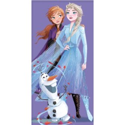 Bavlněný plážový ručník 70/140 Frozen