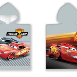 Plážové pončo pro děti Cars McQueen