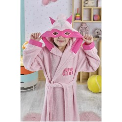 Designerský dětský froté župan Superholka