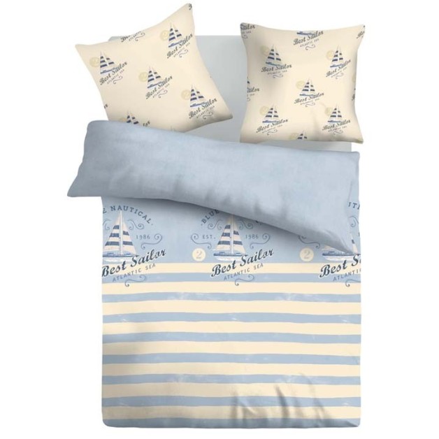 Ložní povlečení z ranforcu SAILOR