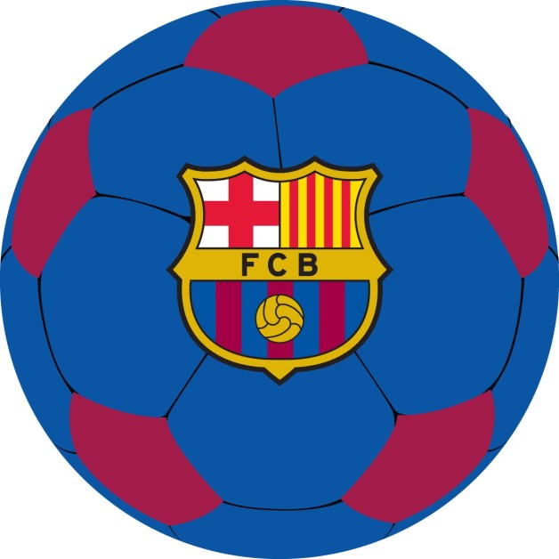 Kulatý dekorační polštář Barcelona