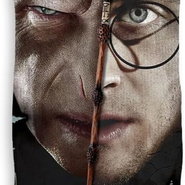 Bavlněný plážový ručník 70/140 Harry Potter Bitva