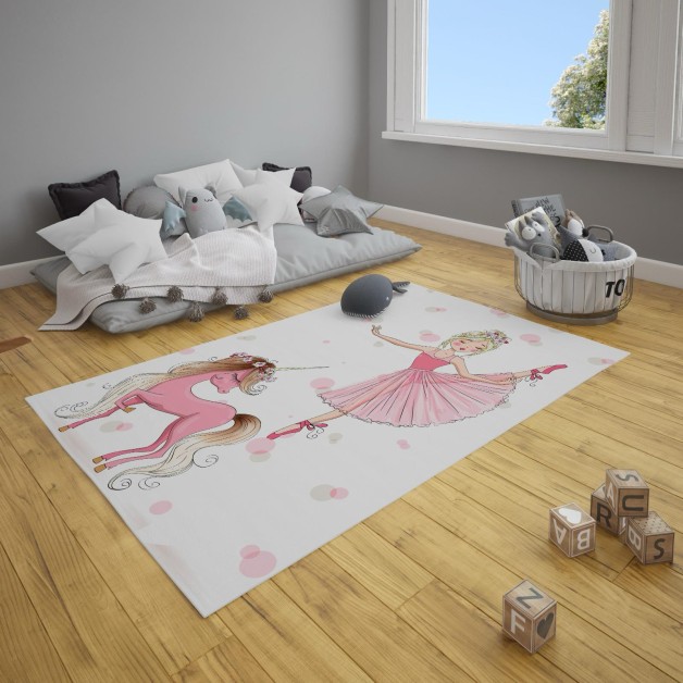 Dětský koberec Jednorožec 120/180