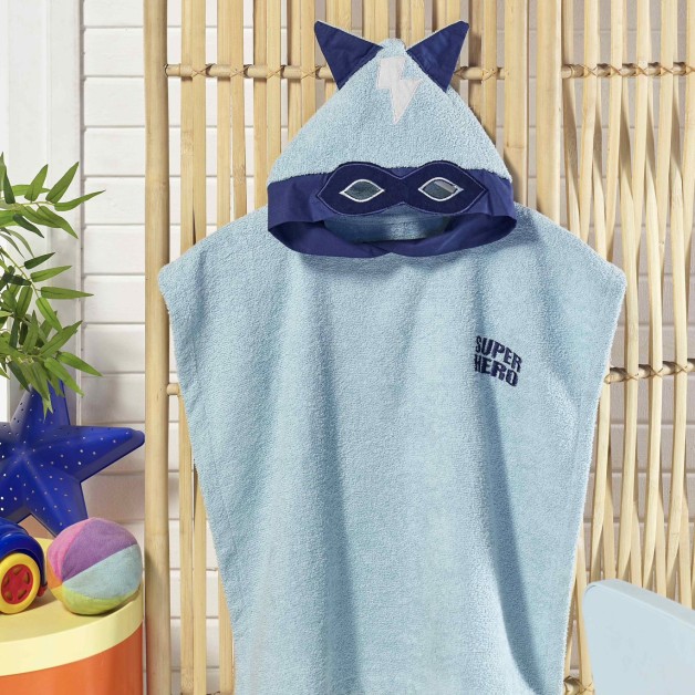 Designerové dětské pončo Superhrdina
