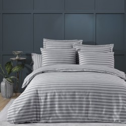 Dvoulůžkový set povlečení jemná bavlna Water grey
