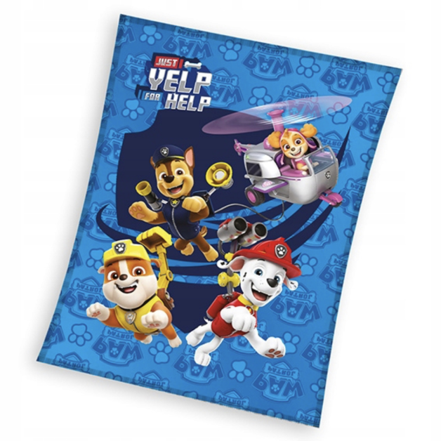 Polarová deka Paw Patrol Team 150/200
