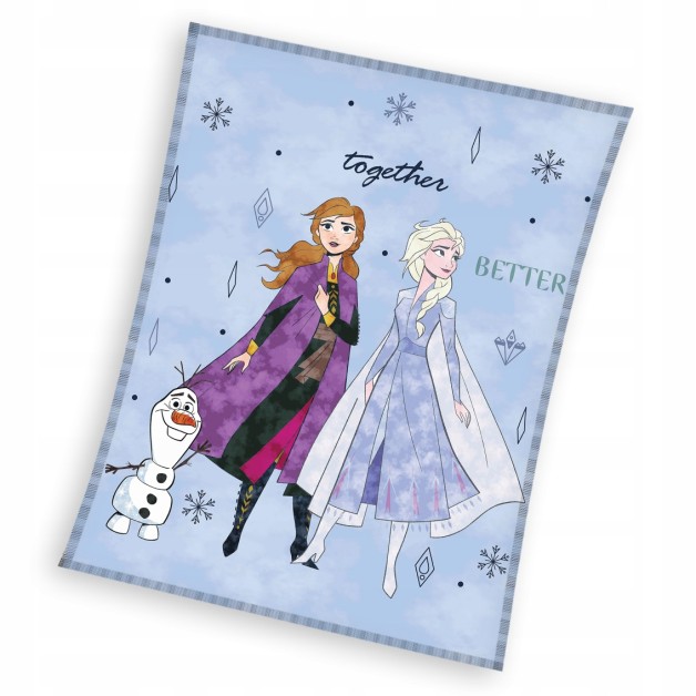 Hřejivá deka Anna a Elsa 130/160