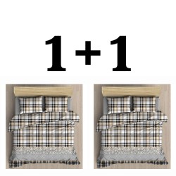 Dvě sady bavlněného povlečení 1+1 Gorško – 5dílná sada