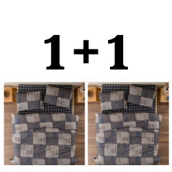 Dvě sady bavlněného povlečení 1+1 Elisabeth – 5dílná sada
