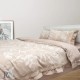Povlečení z organické bavlny Miya béžové