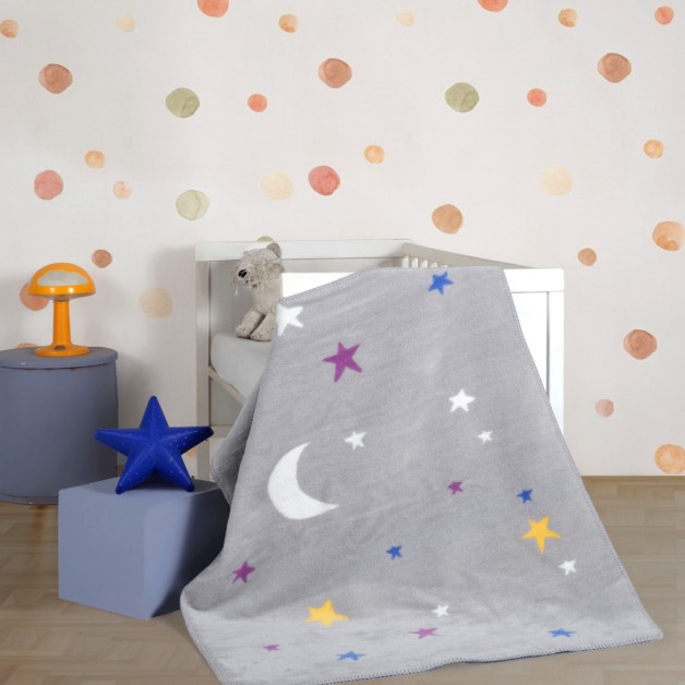 Bavlněná dětská deka Luna