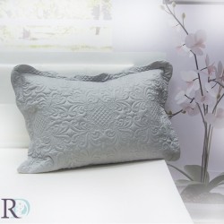 Dekorativní povlak na polštář patchwork GRETA SILVER