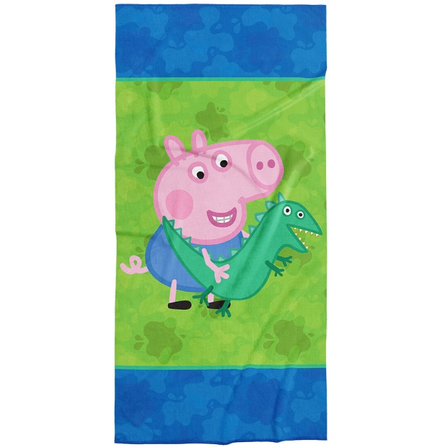 Bavlněný plážový ručník Peppa Pig George