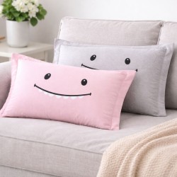 Sada 2 ks designových povlaků na polštář Smile