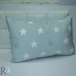 Polštářová povlak Stars aqua