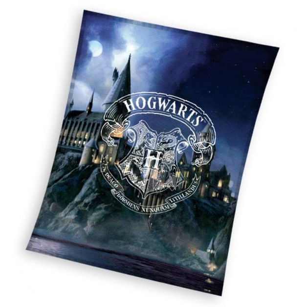 Hřejivá deka Harry Potter Hogwarts 150/200